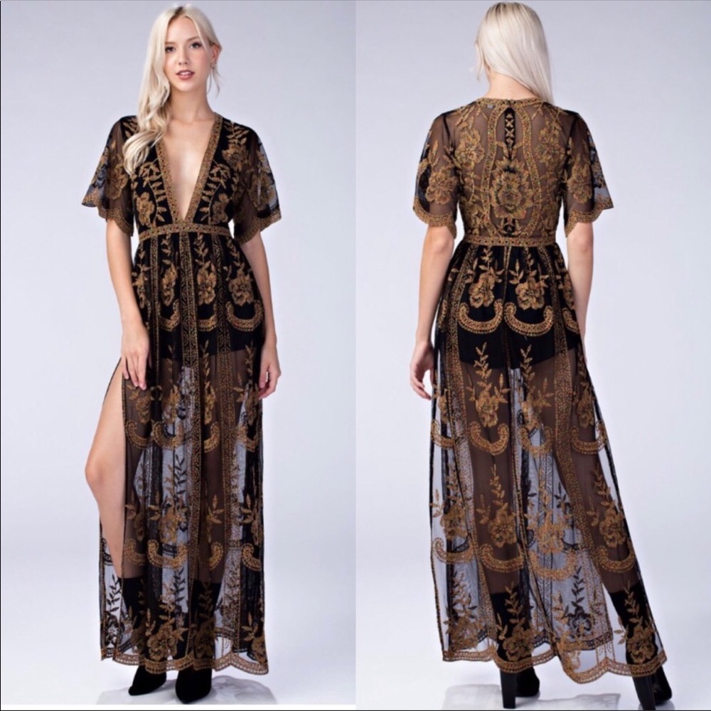 Golden Hour Maxi Dress